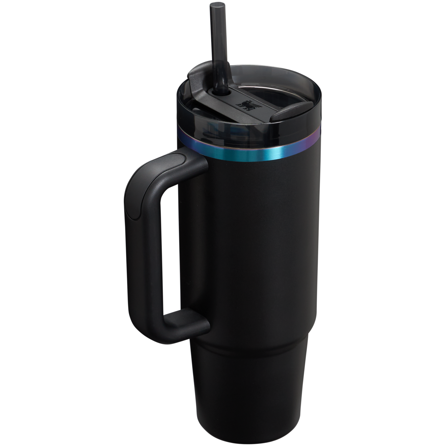 Large Capacity The Black Chroma Quencher H2.0 Flowstate Tumbler D107W - FlowState 3-Position Lid Insulated Travel Mug Detail