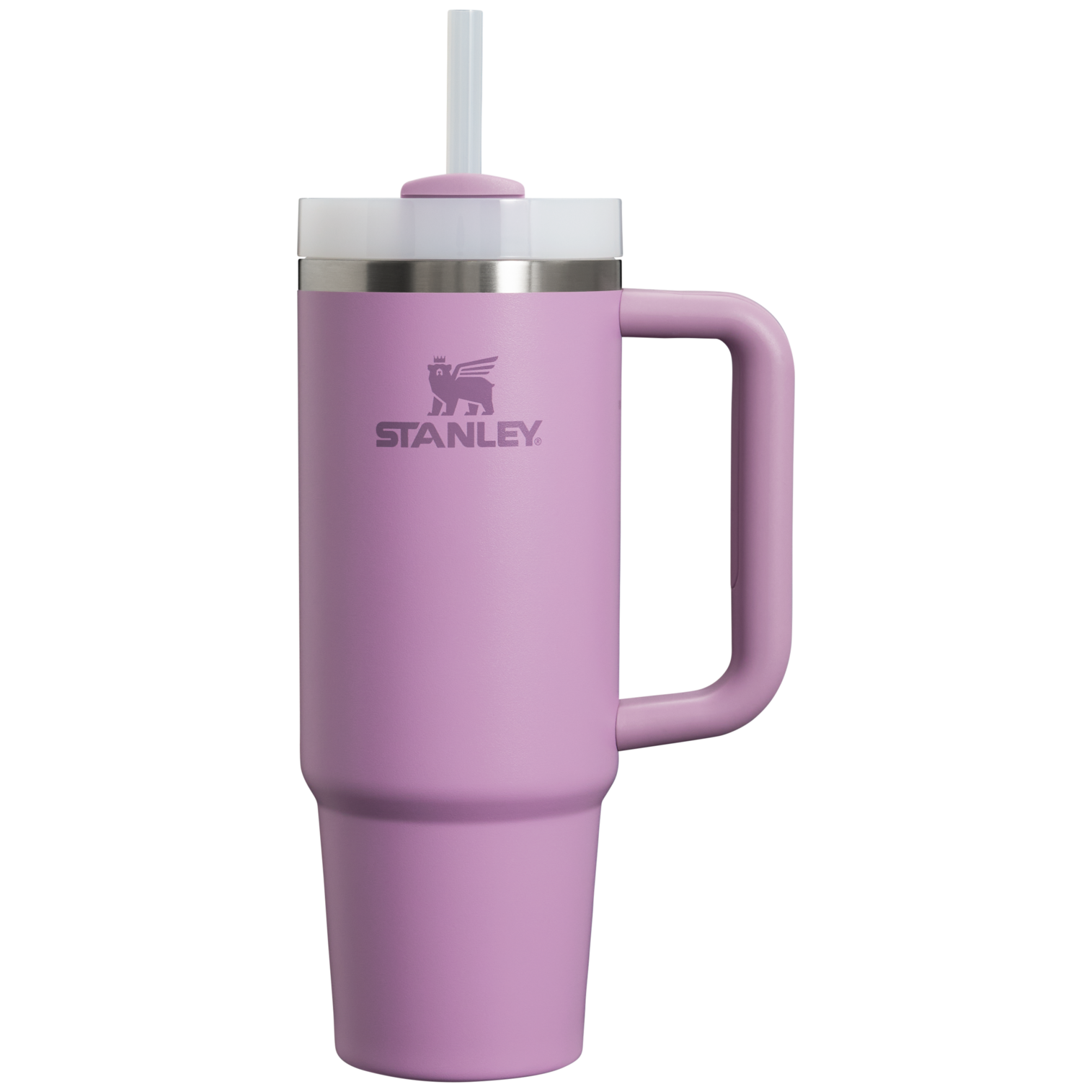 Splash-Resistant FlowState The Quencher H2.0 Flowstate Tumbler | Stanley Create D331C - Premium Stainless Steel Straw Cup for All-Day Hydration Detail