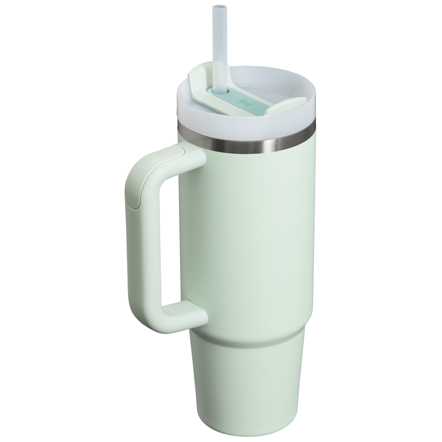 Splash-Resistant FlowState The Quencher H2.0 Flowstate Tumbler | Stanley Create D331C - Premium Stainless Steel Straw Cup for All-Day Hydration Detail