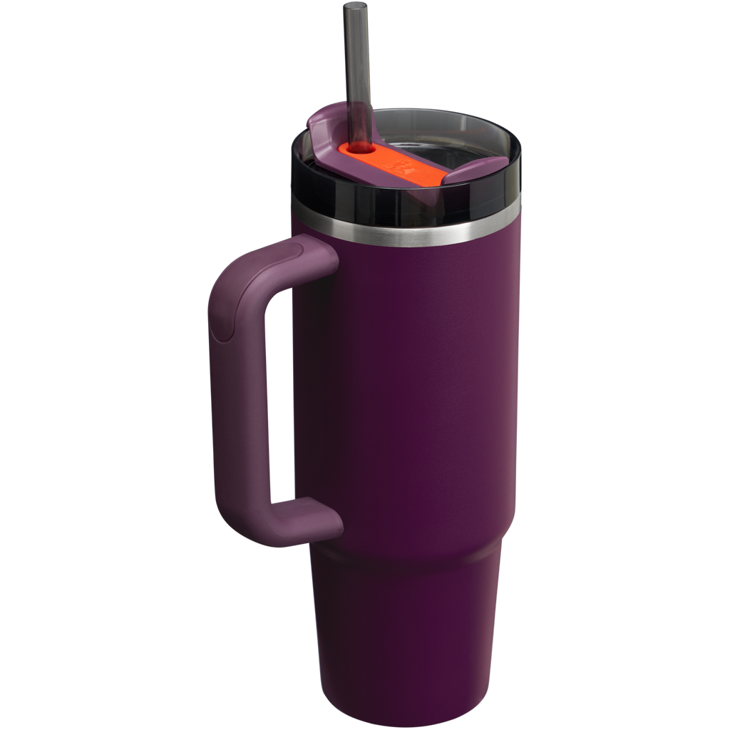 Splash-Resistant FlowState The Quencher H2.0 Flowstate Tumbler | Stanley Create D331C - Premium Stainless Steel Straw Cup for All-Day Hydration Detail