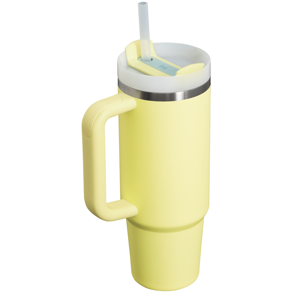 Splash-Resistant FlowState The Quencher H2.0 Flowstate Tumbler | Stanley Create D331C - Premium Stainless Steel Straw Cup for All-Day Hydration Detail
