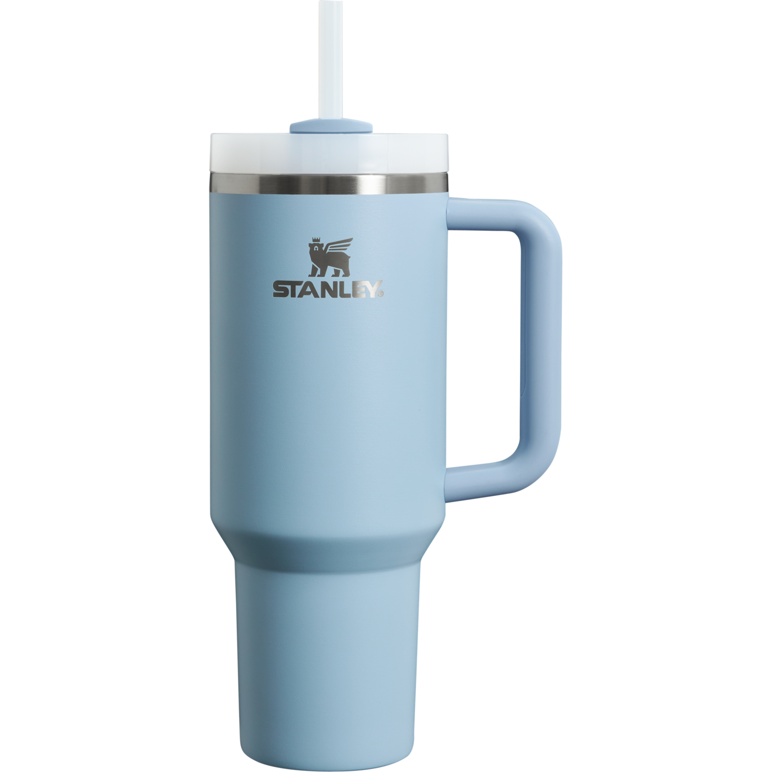 Car-Cup Friendly The Reverb Quencher H2.0 Flowstate Tumbler D319F - Premium Stainless Steel Straw Cup for All-Day Hydration - Frost Reverb