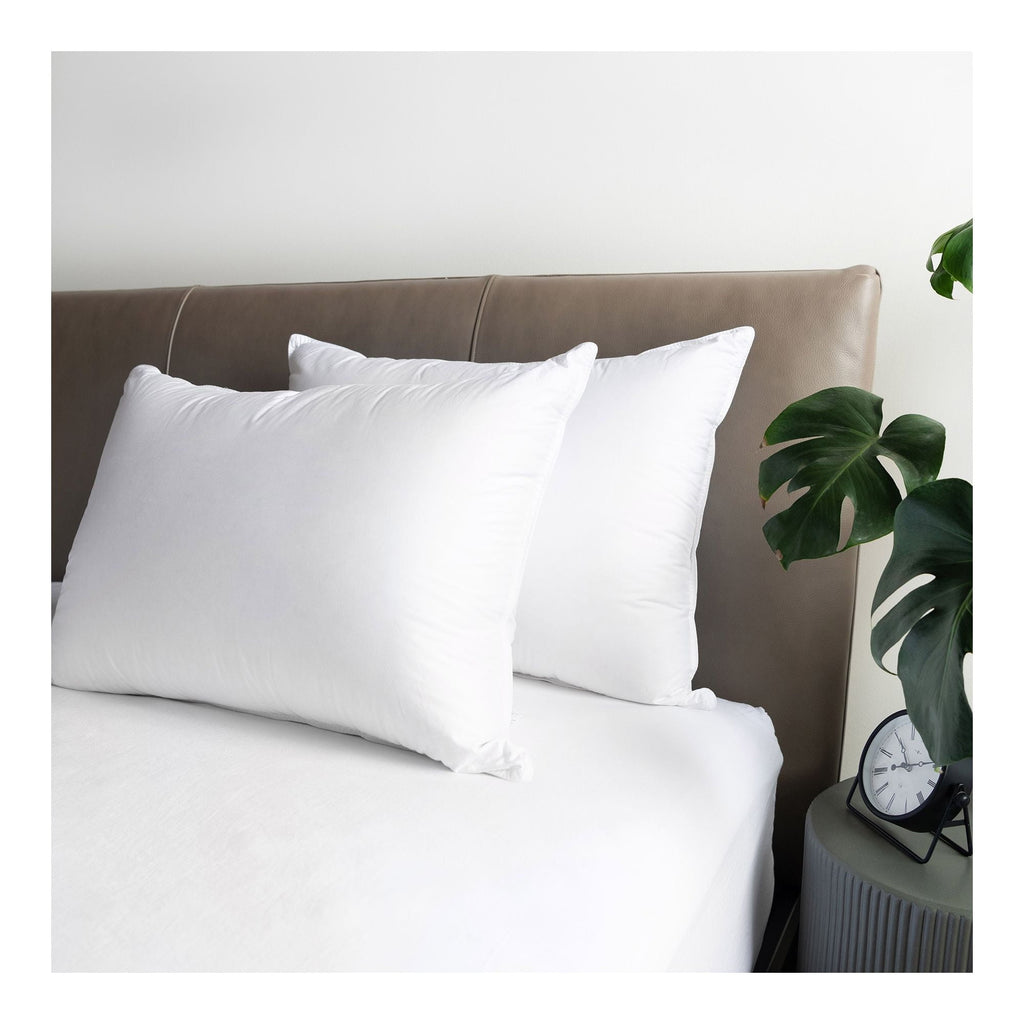 Fluffy Shredded Microflex Hospitality Bed Pillow - Standard - Firm - 10 Pack - Orthopedic Shredded Foam Bed Pillow Set - Default Title