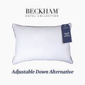 Decorative Plump Customizable Down Alternative Queen Pillow 1 Pack, Adult - Decorative Throw Pillow Cushion for Sofa & Bed - Default Title