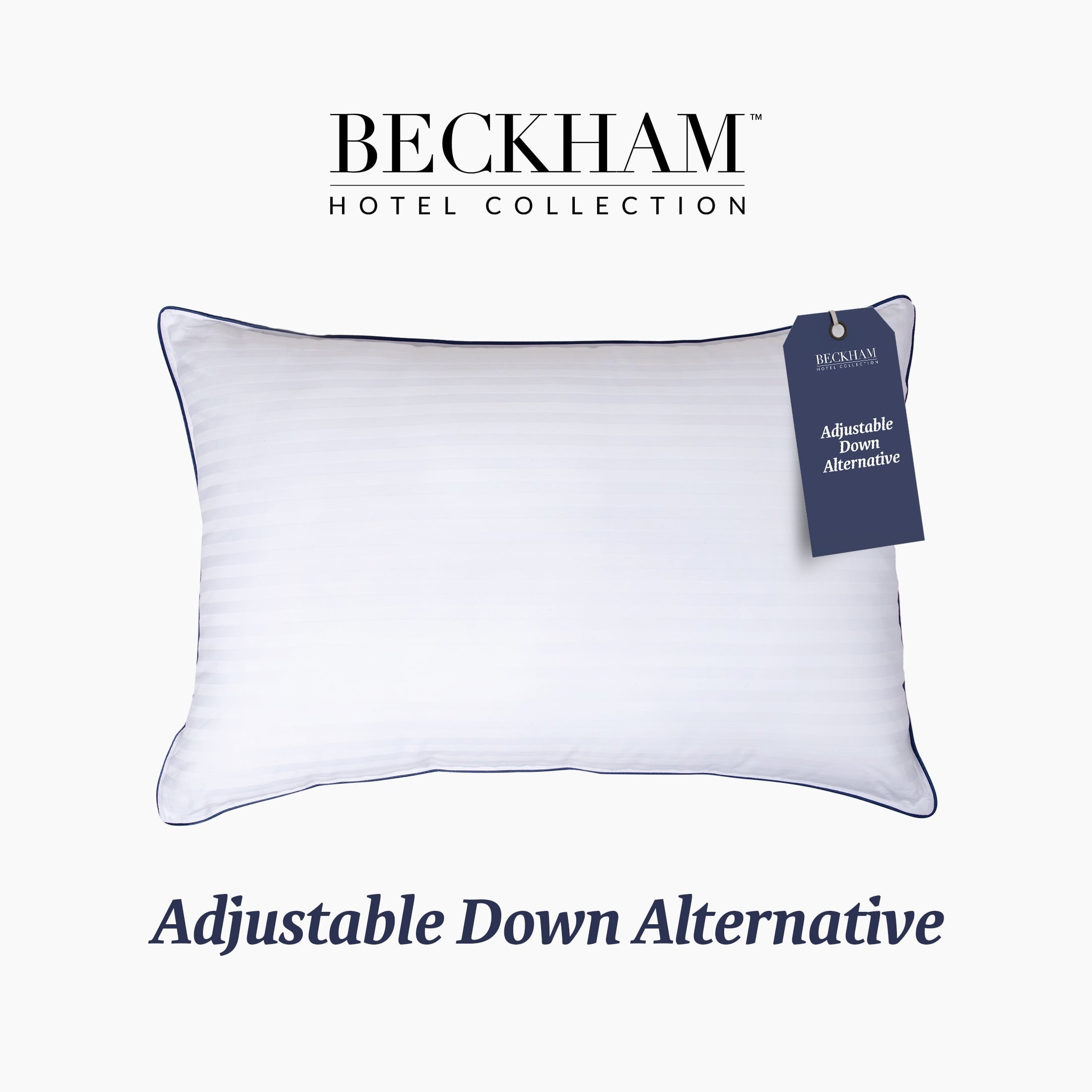 Decorative Plump Customizable Down Alternative Queen Pillow 1 Pack, Adult - Decorative Throw Pillow Cushion for Sofa & Bed - Default Title