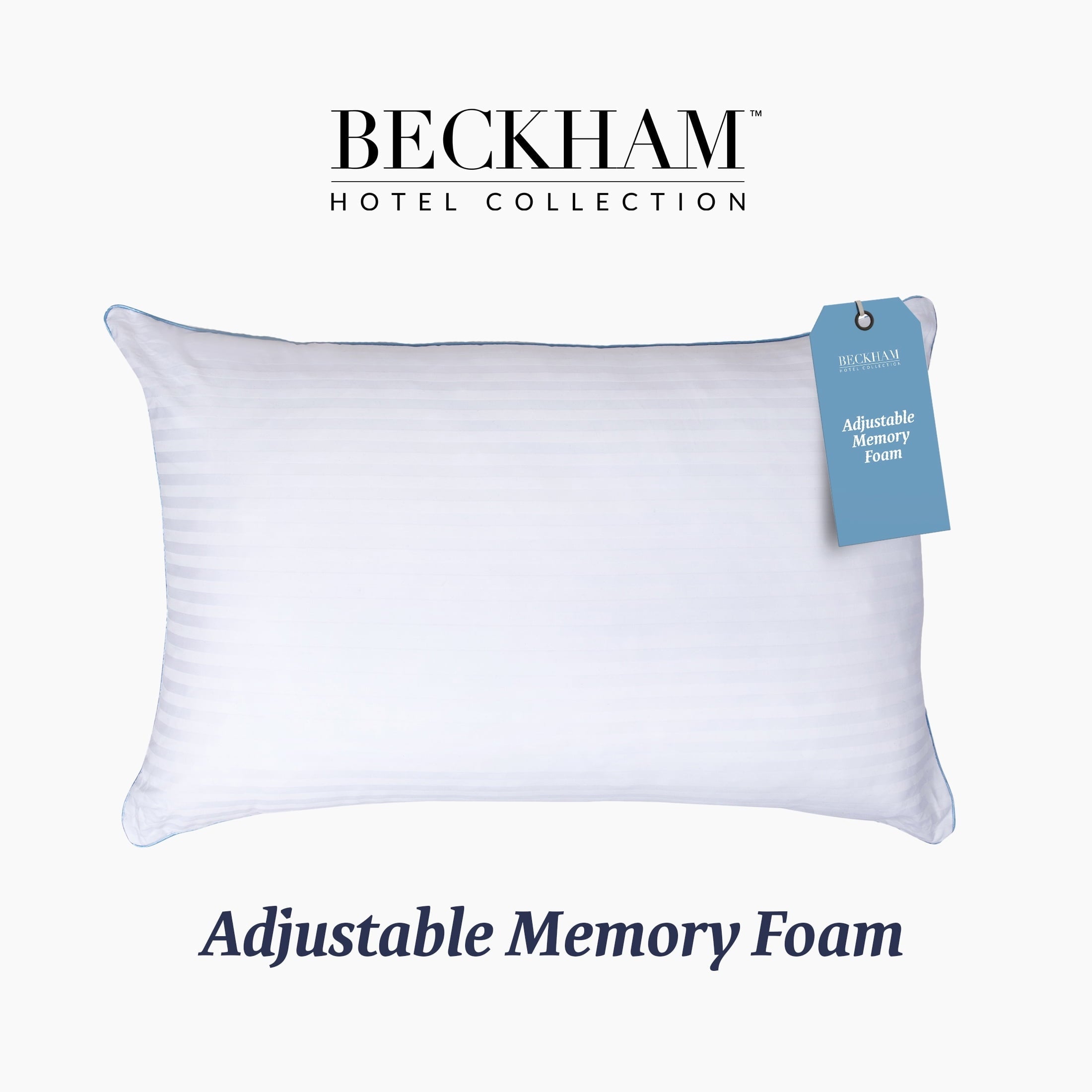 Ergonomic Memory Foam Customizable Memory Foam Queen Pillow 1Pack, Adult - Orthopedic Shredded Foam Bed Pillow Set - Default Title