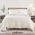 Heavyweight Warmth 3-Piece Cream Gauze Comforter Set, Adult Full/Queen - Cloud-Like Soft Lightweight Bed Comforter - Default Title