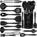 Time-Saving Silicone Cooking Utensils Set - 446°F Heat Resistant Kitchen Utensils,Turner Tongs,Spatula,Spoon,Brush,Whisk,Ki... - Innovative Kitchen Helper for Modern Cooking - Default Title