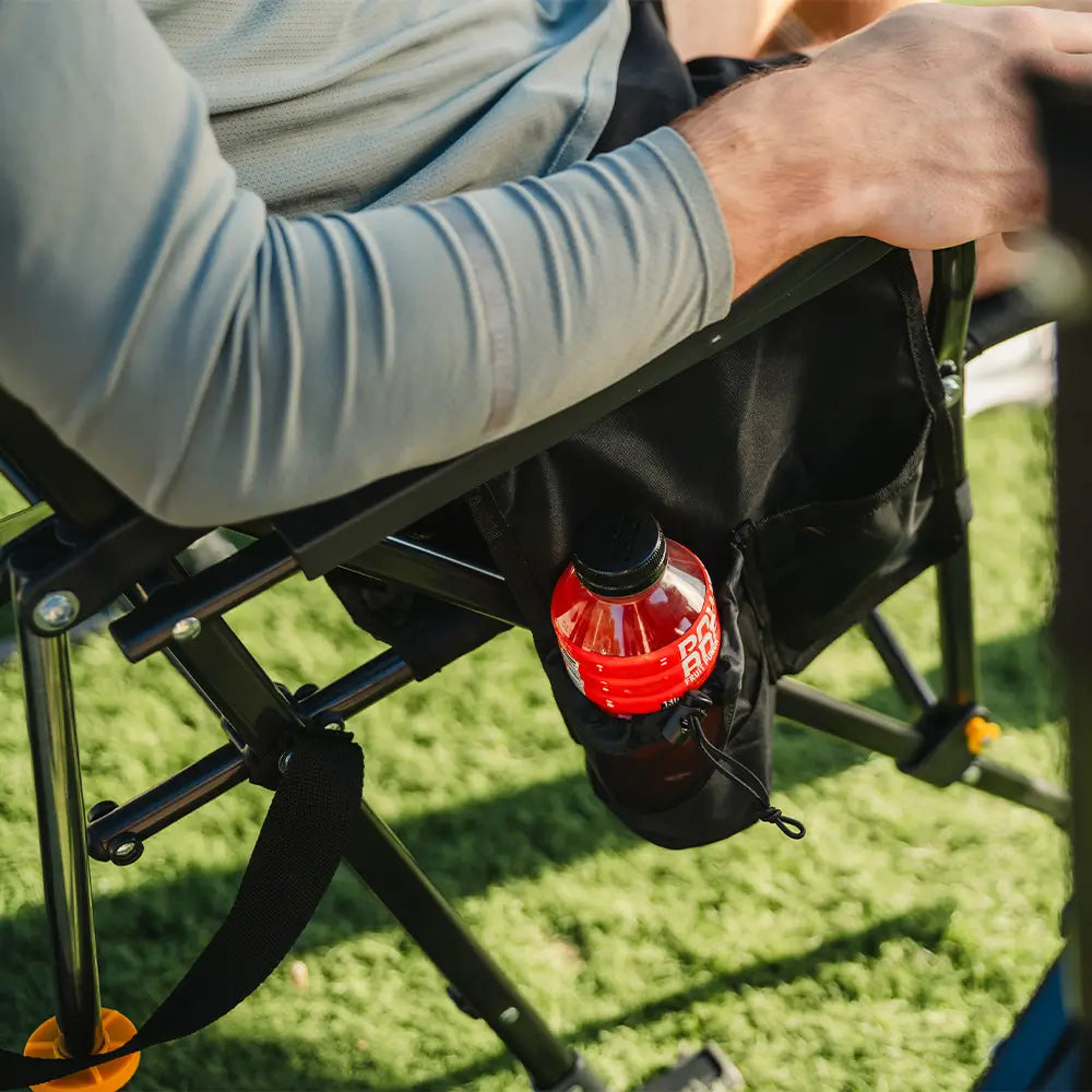 Patented Spring-Action BreezeRocker - Choice 504 - Patented Spring-Action Rocking Chair for Camping Detail