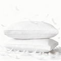 Ergonomic Memory Foam Goose Feather & Down Pillow King Size 20"x36" – Hotel Quality Bed Pillow for Sleeping, 100% Organic Cotton Cover, Hyp... - Orthopedic Shredded Foam Bed Pillow Set - Default Title