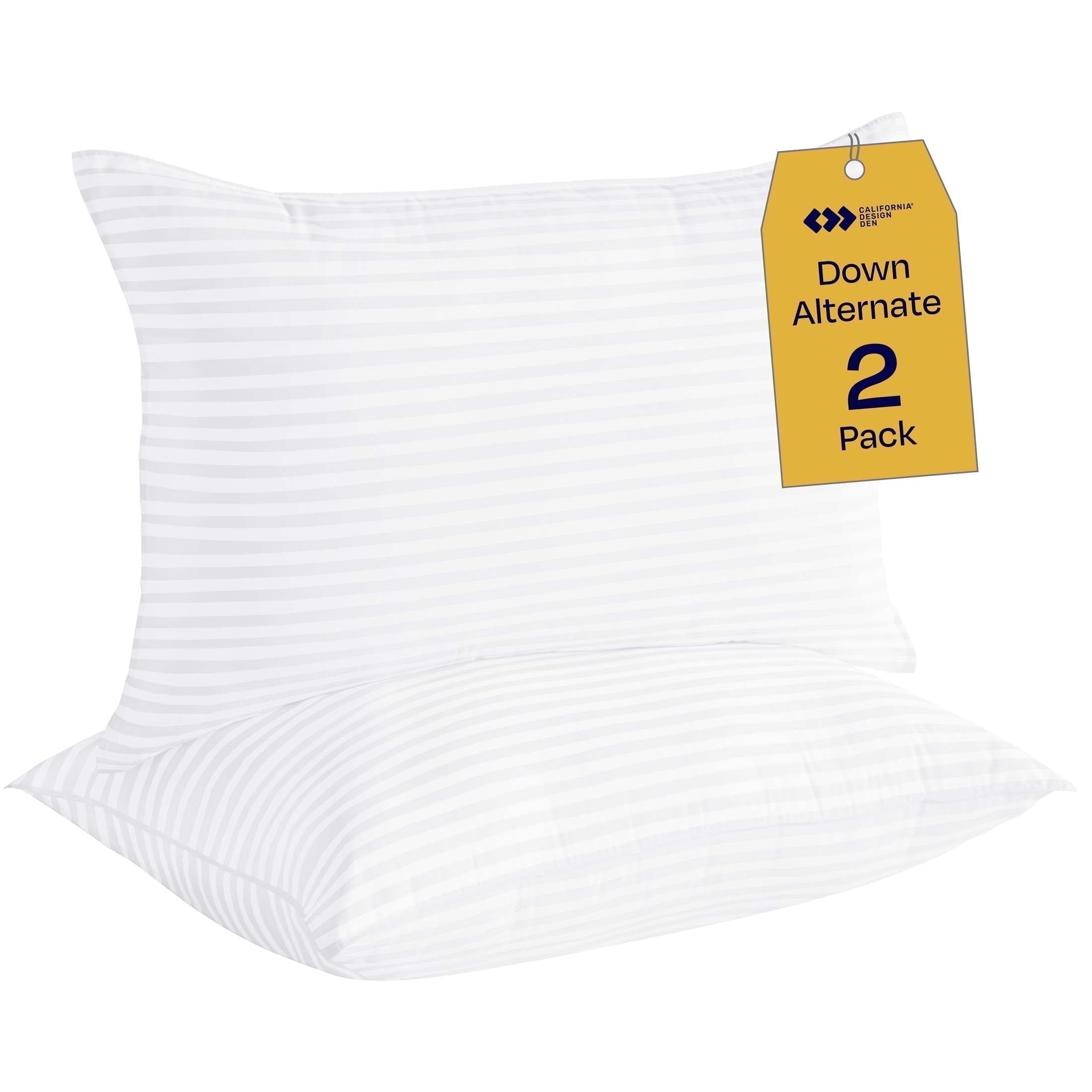 Orthopedic Support 2-Pack Comfort Bed Pillows Standard size set of 2 for Sleeping, Pillows, for Back, Stomach or Side Sleepers, 20 x 26 ... - Orthopedic Shredded Foam Bed Pillow Set - Default Title