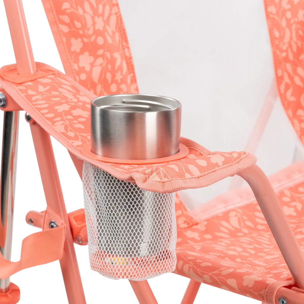 Patented Spring-Action Comfort Pro Rocker - Choice 375 - Freestyle Rocker Portable Outdoor Folding Chair Detail