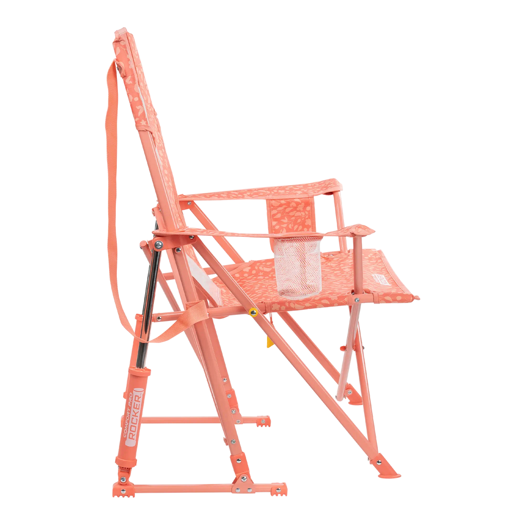 Patented Spring-Action Comfort Pro Rocker - Choice 375 - Freestyle Rocker Portable Outdoor Folding Chair Detail
