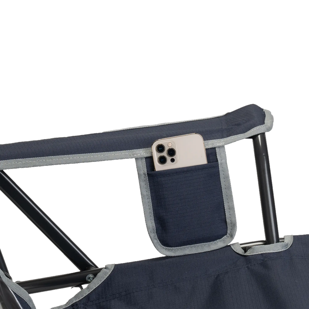Patented Spring-Action Comfort Pro Rocker - Choice 375 - Freestyle Rocker Portable Outdoor Folding Chair Detail