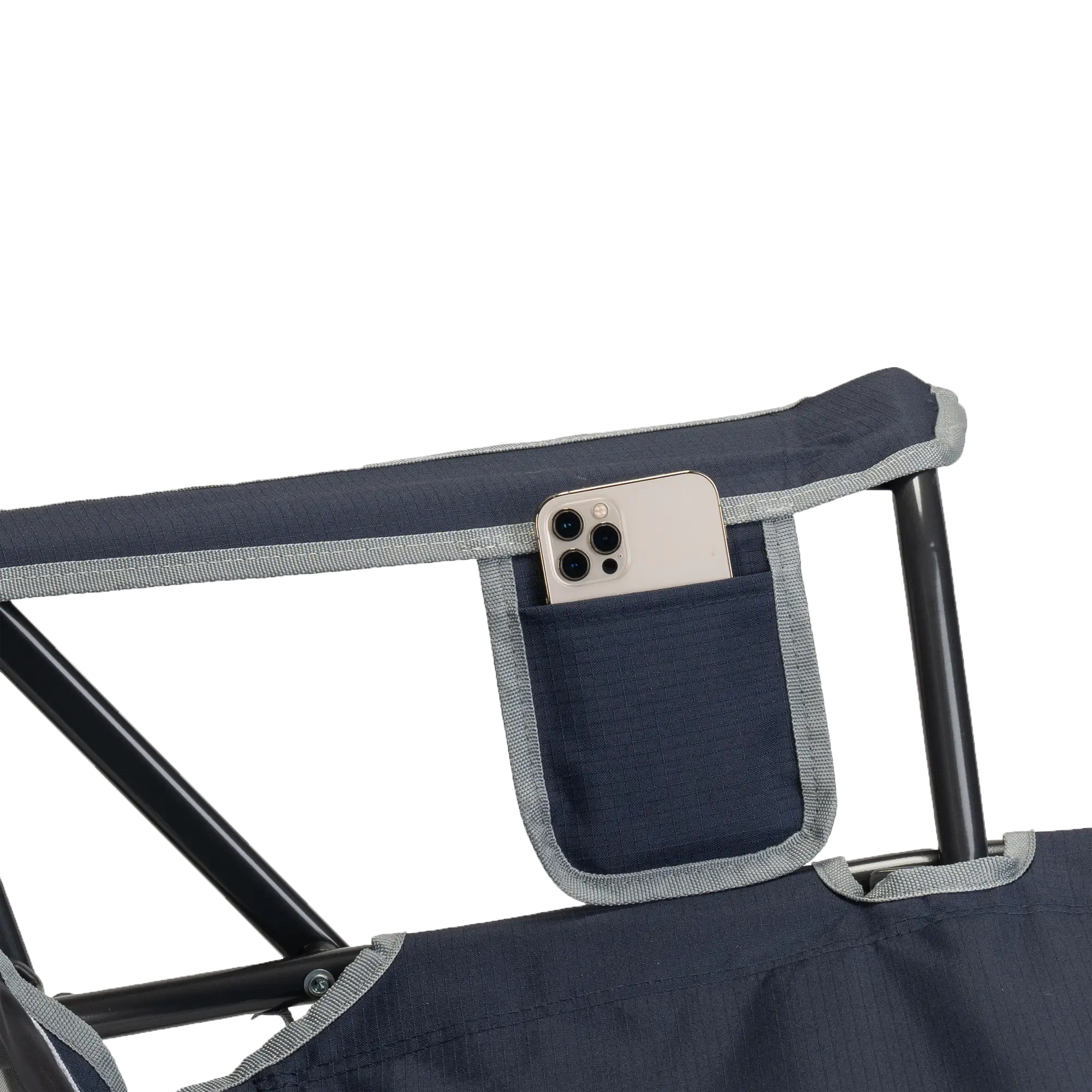 Patented Spring-Action Comfort Pro Rocker - Choice 375 - Freestyle Rocker Portable Outdoor Folding Chair Detail