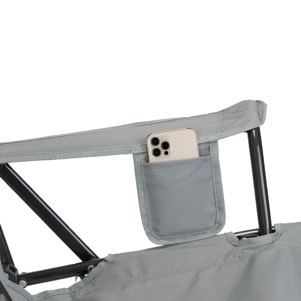 Patented Spring-Action Comfort Pro Rocker - Choice 375 - Freestyle Rocker Portable Outdoor Folding Chair Detail