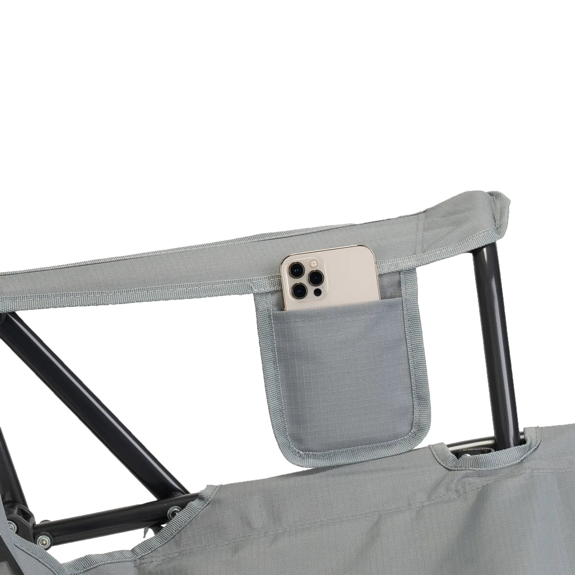 Patented Spring-Action Comfort Pro Rocker - Choice 375 - Freestyle Rocker Portable Outdoor Folding Chair Detail