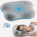 Hotel Collection Cervical Pillow Orthopedic Cervical Pillow for Neck Pain Relief, Memory Foam Bed Pillow with Pillowcase, Contour Bed ... - Hotel Quality Plush Sleeping Pillows - Default Title