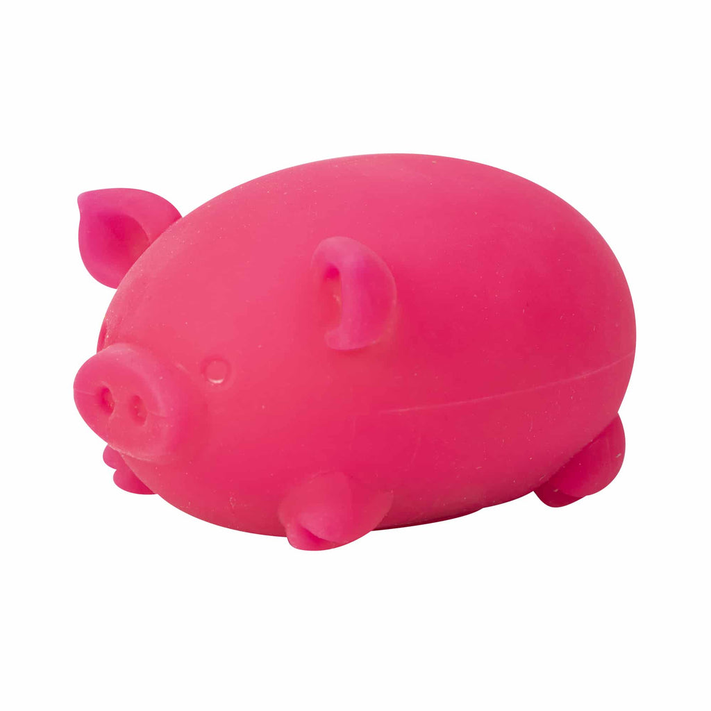 Fun Fidget Monster NeeDoh Dig’ It Pig | Select Velvet Canopy - Purrfect Cat Squishy Character Stress Toy Detail