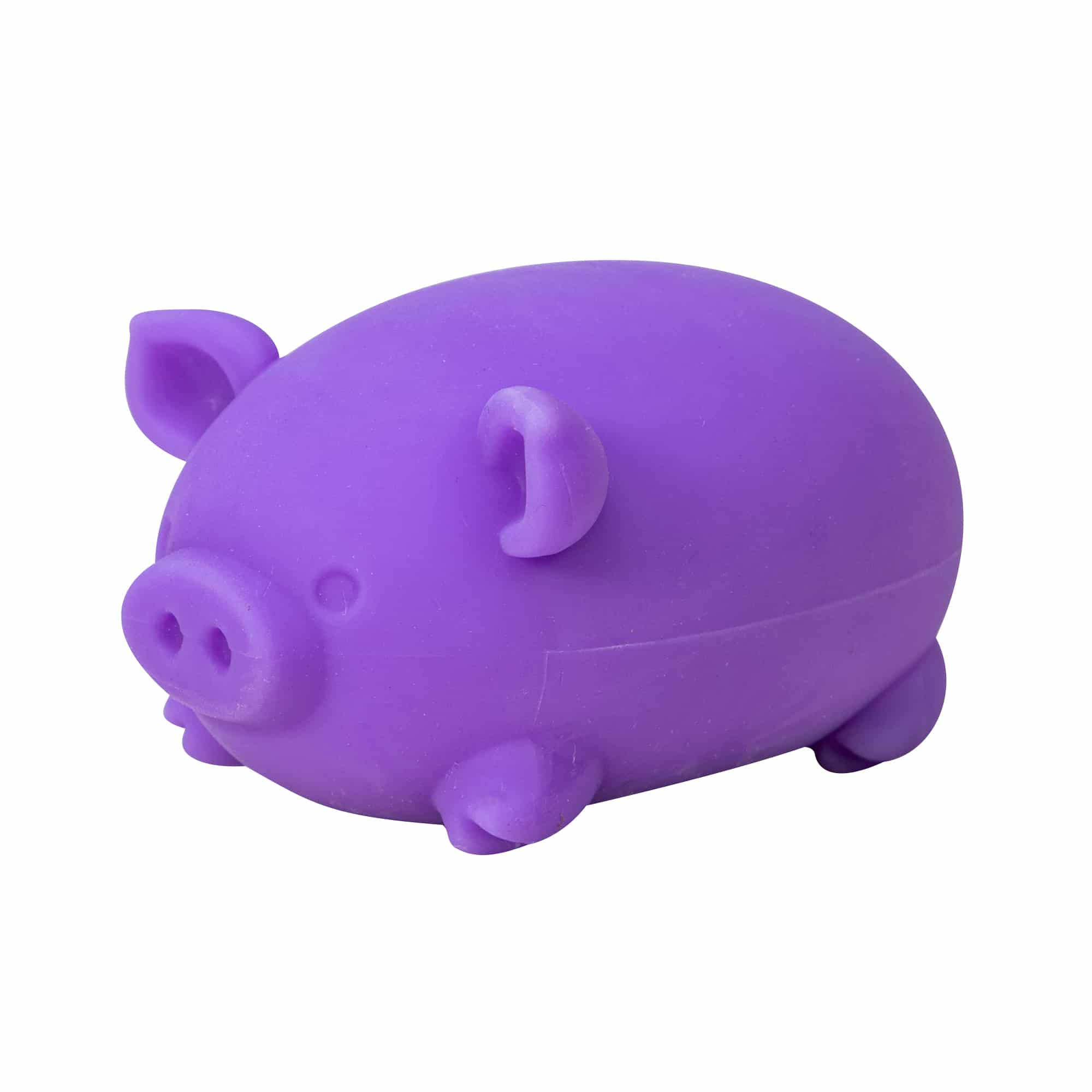 Fun Fidget Monster NeeDoh Dig’ It Pig | Select Velvet Canopy - Purrfect Cat Squishy Character Stress Toy Detail