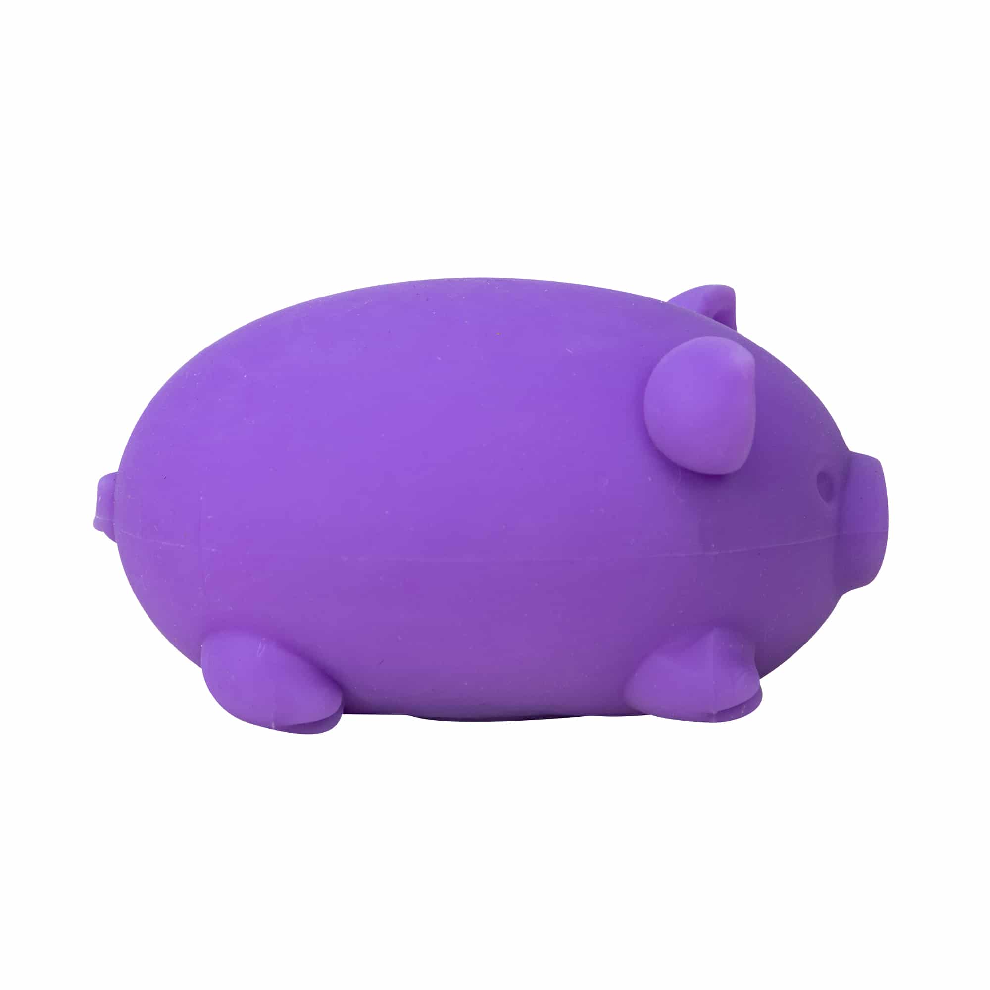 Fun Fidget Monster NeeDoh Dig’ It Pig | Select Velvet Canopy - Purrfect Cat Squishy Character Stress Toy Detail