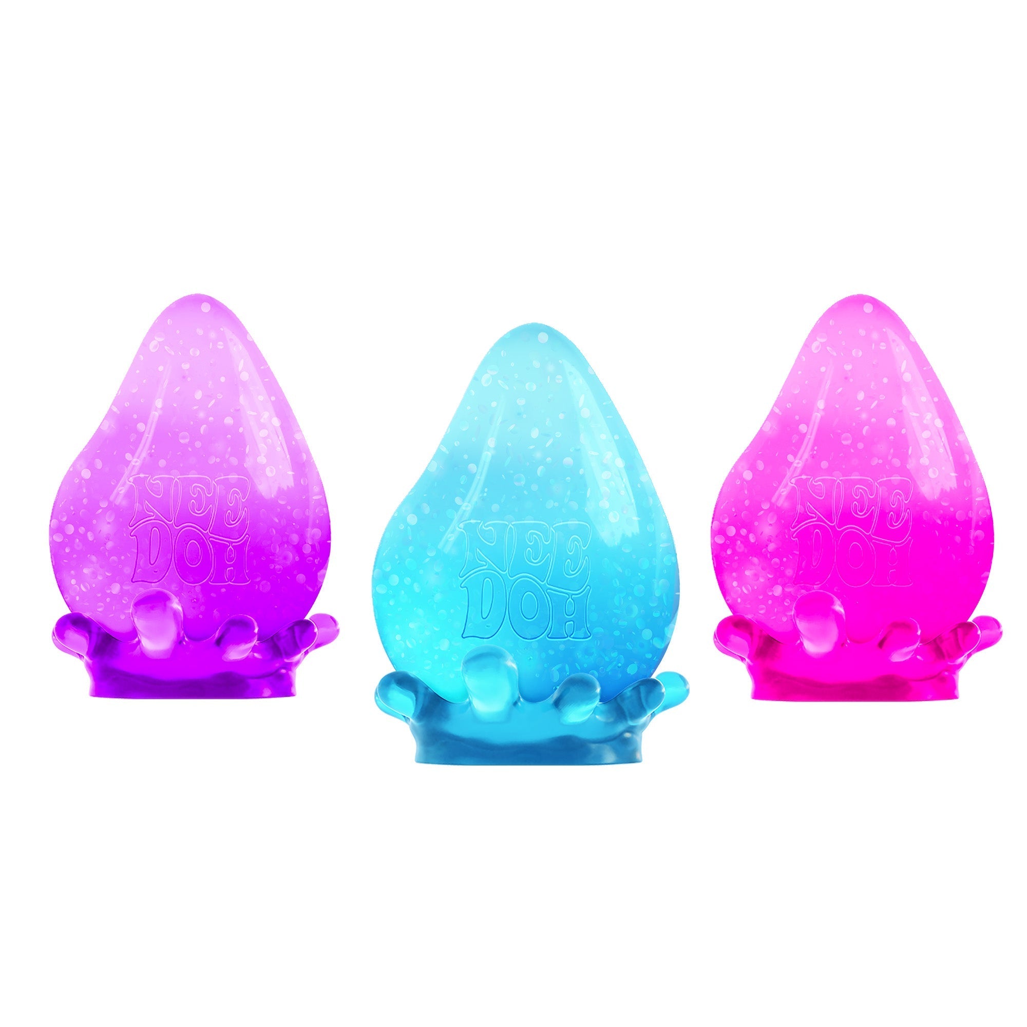 Deliciously Squishy NeeDoh Dream Drop | Select Linen Ridge - Deliciously Soft Cupcake Sensory Glob - Surprise Me! (Random Color)