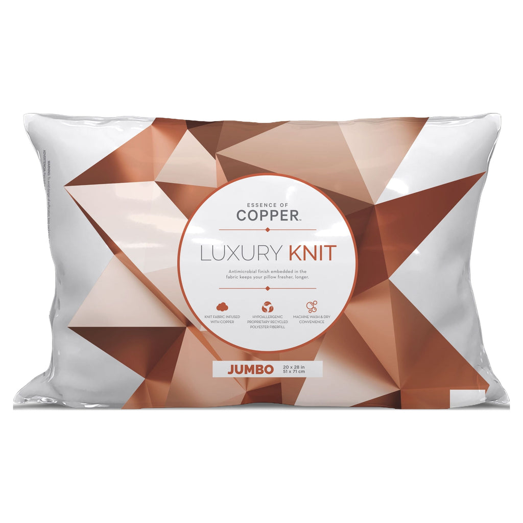 Orthopedic Support Luxury Knit Bed Pillow 2 Pack, Standard/Queen, Polyester - Orthopedic Shredded Foam Bed Pillow Set - Default Title