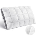 Ergonomic Memory Foam Hotel Cervical Pillow for Sleeping – Ergonomic Contour Neck Support Bed Pillow, Fluffy and Supportive for Side, Back ... - Decorative Throw Pillow Cushion for Sofa & Bed - Default Title