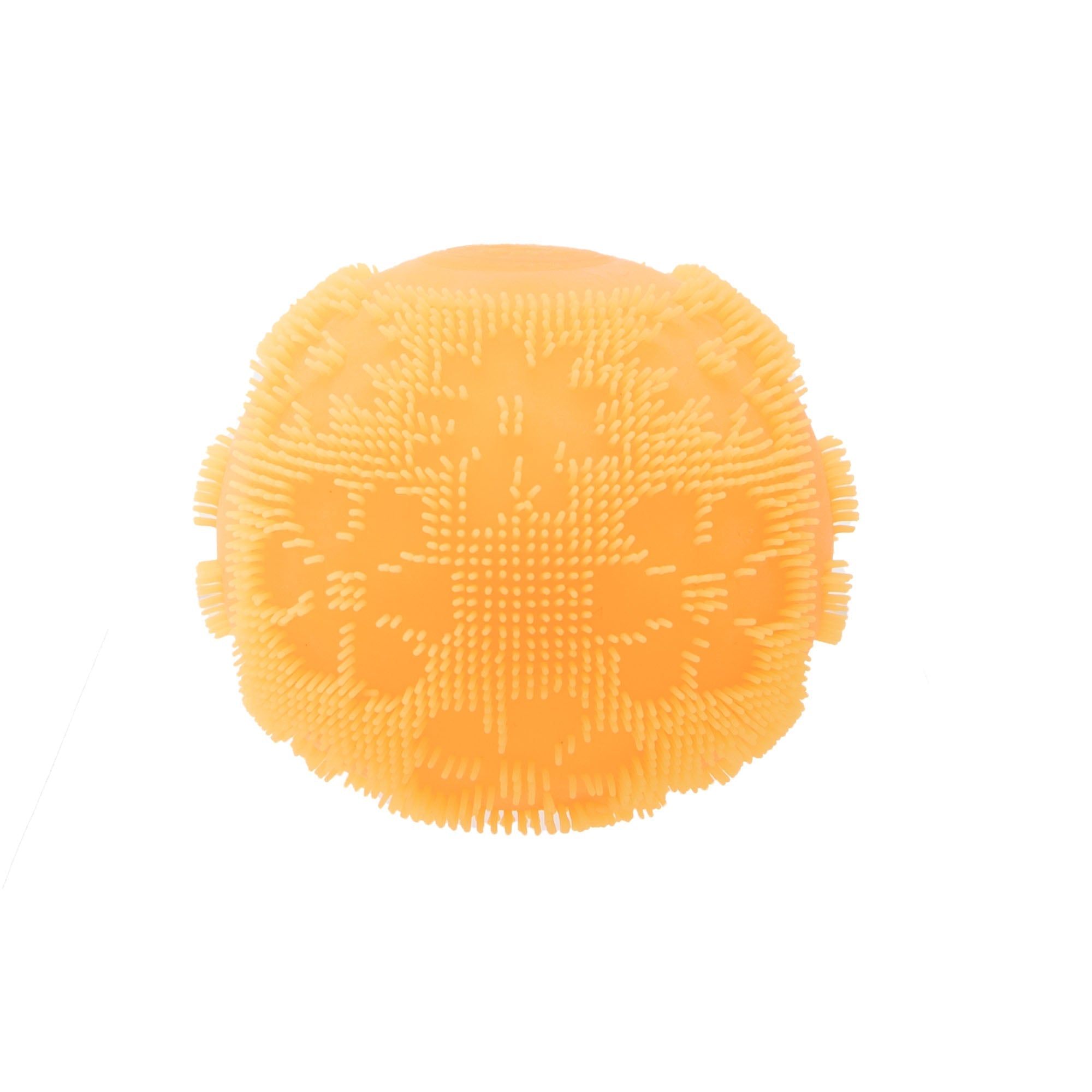 Fuzzy Flocked NeeDoh Fuzz Ball Flower Power | Signature Elm Point - Spiky Textured Groovy Glob for Sensory Therapy Detail