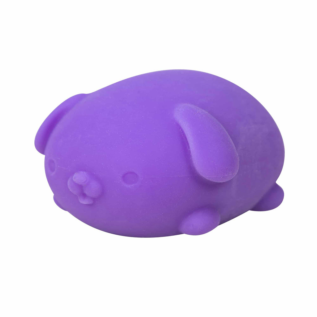 Fun Fidget Monster NeeDoh Funky Pup | Collection Canyon Shore - Collectible Shaggy Monster Squishable Toy Detail