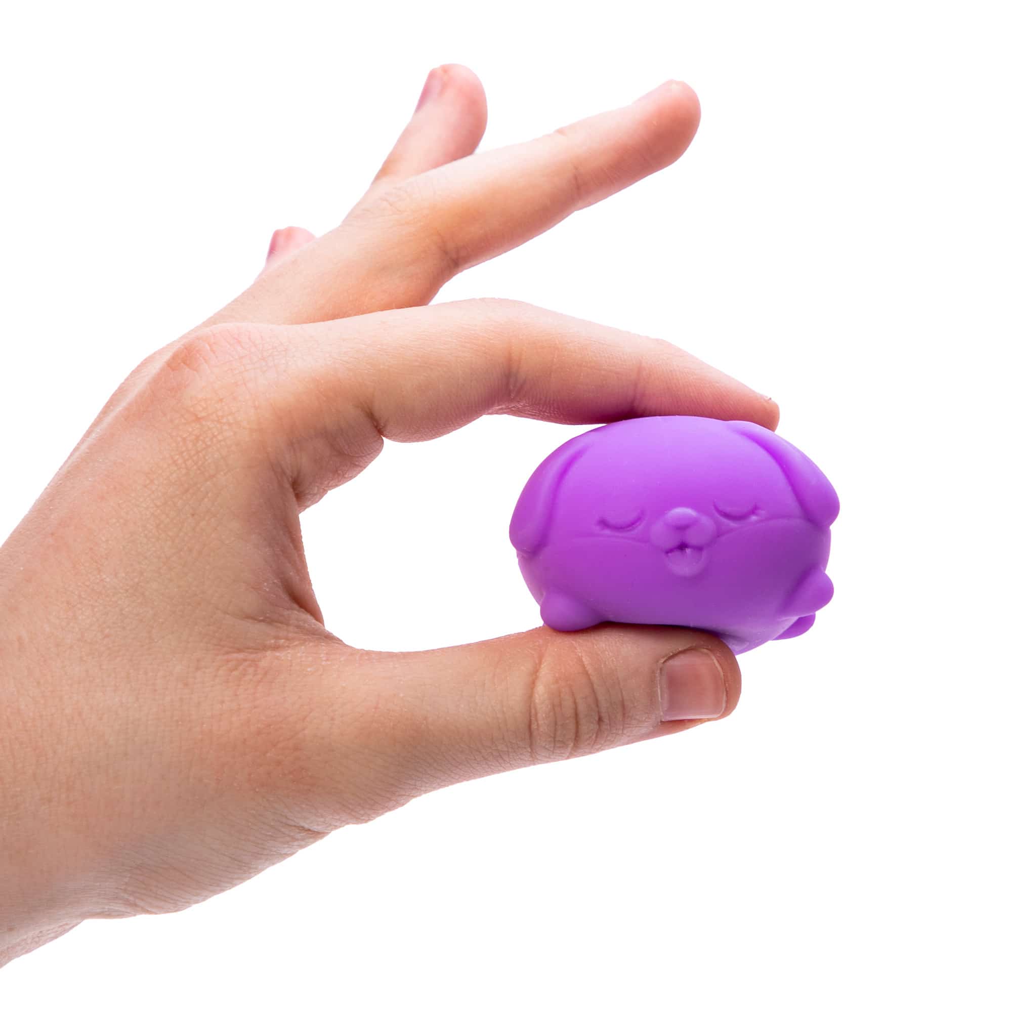 Pocket-Sized Mini Teenie NeeDoh Funky Pup | Edition Copper Bloom - Collectible Teenie Tiny Fidget Balls for Kids Detail
