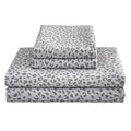Ultra-Soft Floral King Sheets, Soft Breathable Microfiber Printed Bed Sheet Set, Deep Pocket Non-Slip Fitted Sheet Included - Cooling Hotel Quality Bedding Sheets and Pillowcases - Default Title