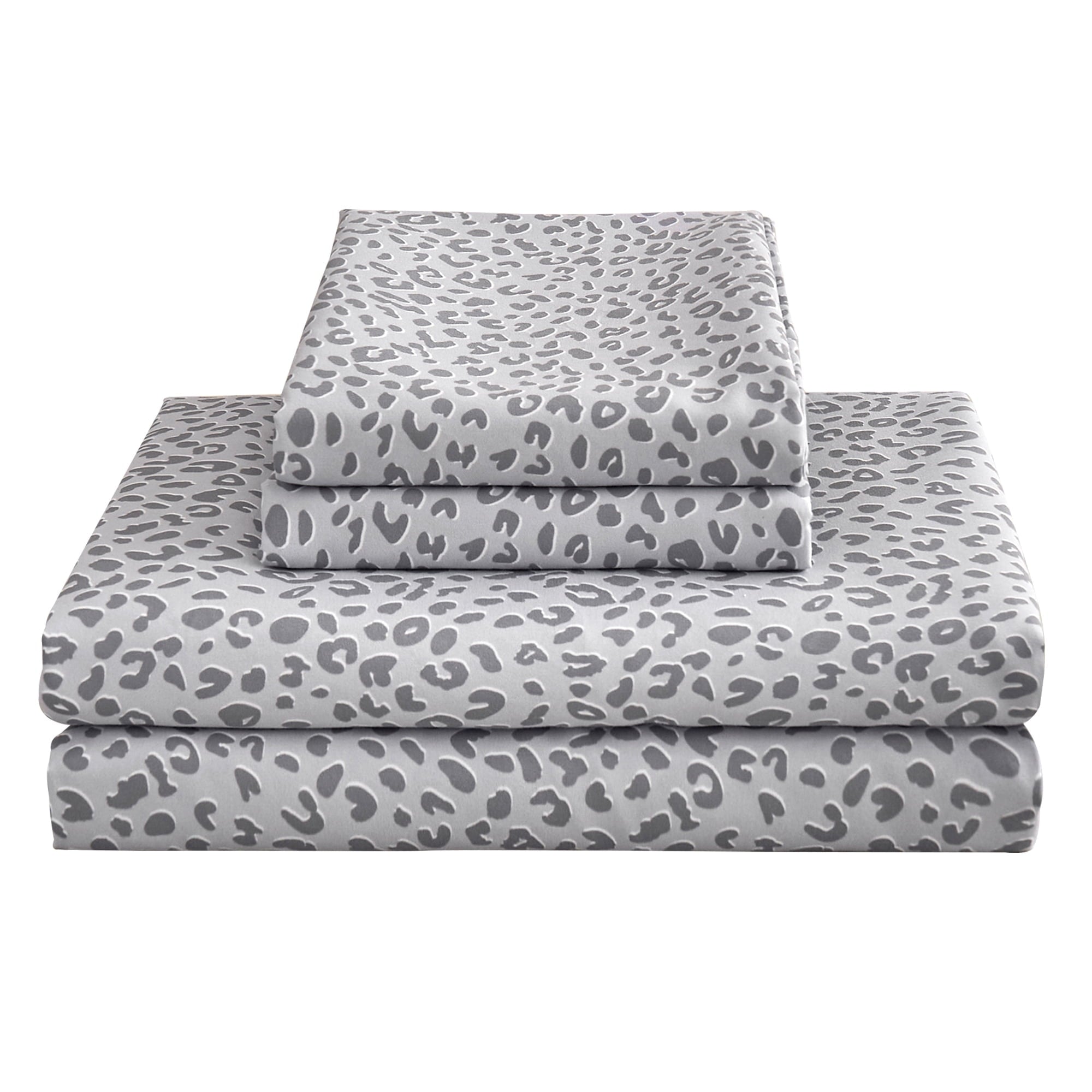 Ultra-Soft Floral King Sheets, Soft Breathable Microfiber Printed Bed Sheet Set, Deep Pocket Non-Slip Fitted Sheet Included - Cooling Hotel Quality Bedding Sheets and Pillowcases - Default Title