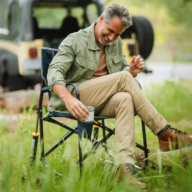 Smooth Motion Freestyle Rocker - Choice 711 - RoadTrip Rocker Smooth Motion Camp Chair Detail