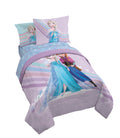 Fluffy Down Alternative The Poet Inside 5 Piece Twin Size Kids Comforter Set wth Sham - Super Soft Elsa Bed Set for Kids - Hypoallergenic Ultra-Fluffy Quilt for Winter - Default Title
