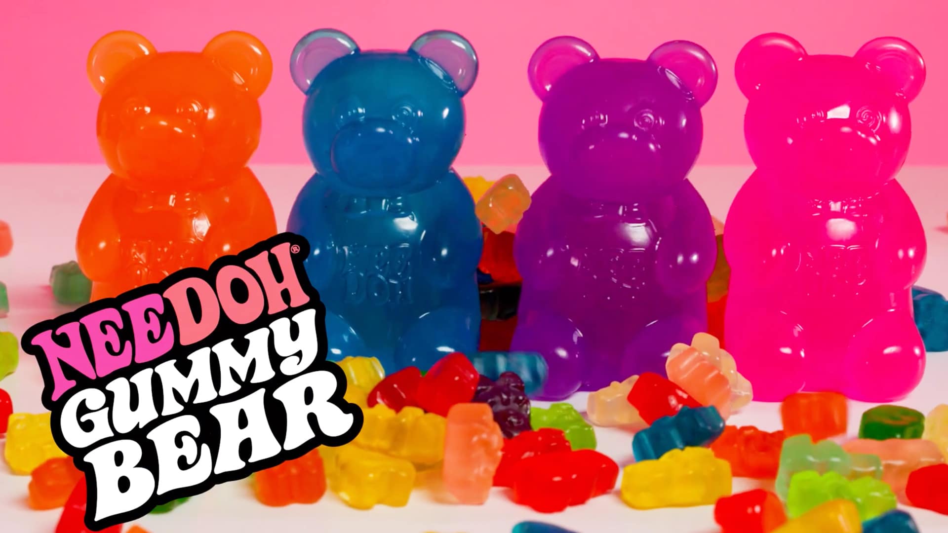 Animal-Shaped NeeDoh Gummy Bear | Edition Canyon Forest - Cute Animal-Shaped NeeDoh Fidget Toy for Kids Detail