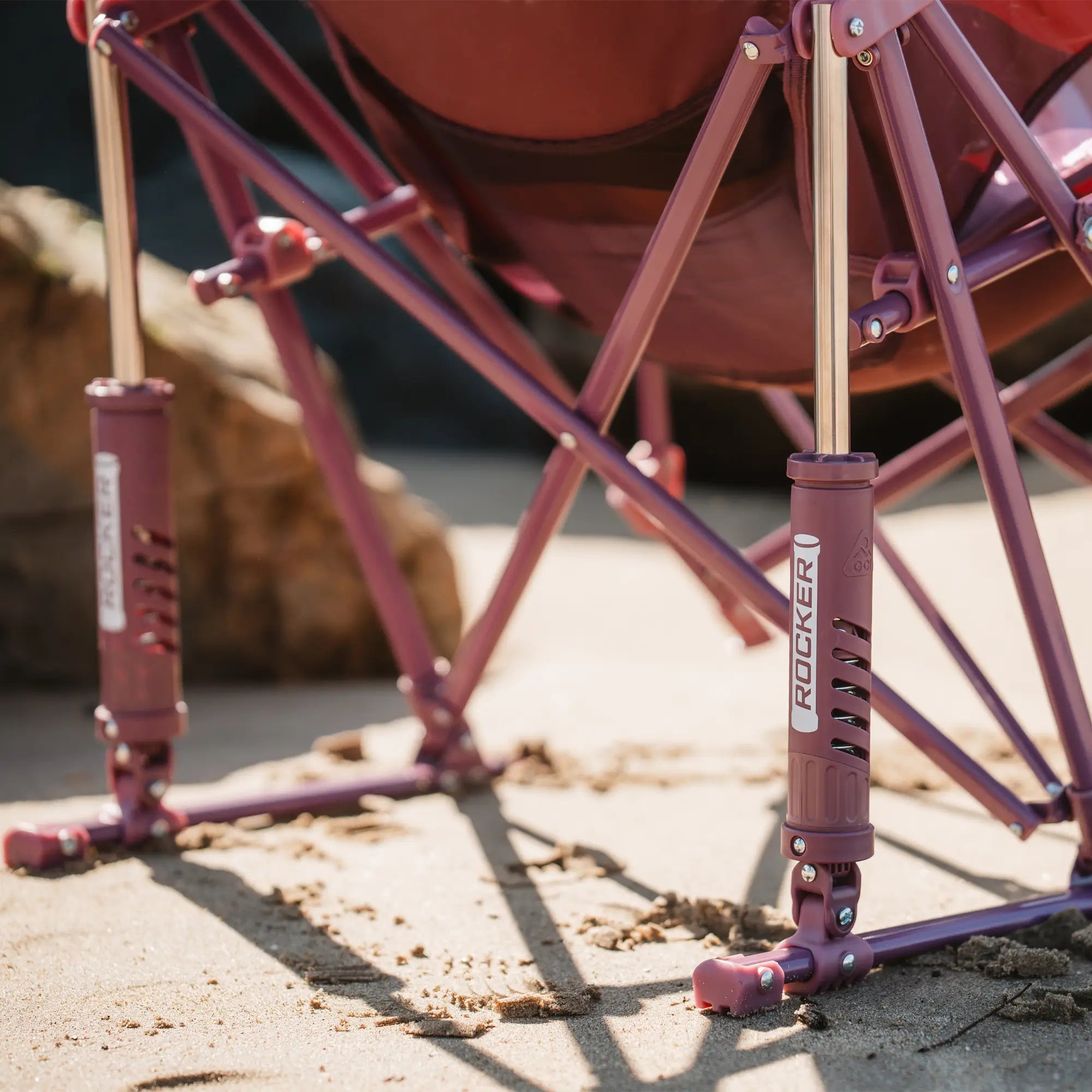 Smooth Motion Pod Rocker Elite - Choice 832 - RoadTrip Rocker Smooth Motion Camp Chair Detail
