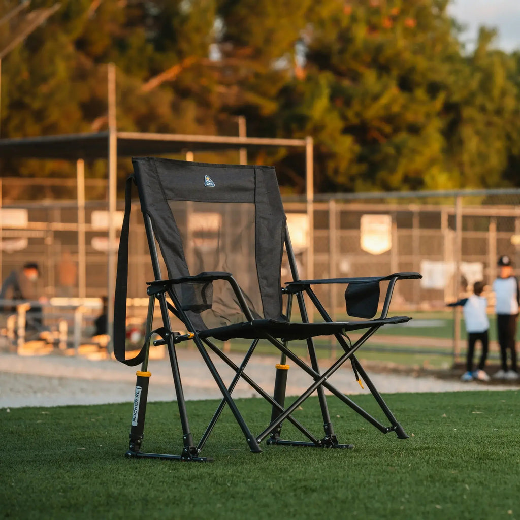 Smooth Motion Comfort Pro Rocker XL - Choice 107 - Freestyle Rocker Portable Outdoor Folding Chair Detail