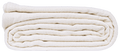 Super Soft Flannel Hospital Thermal Blanket Throw Snag Free | 100% Cotton | Twin 66"x90" | White (1) - Luxury Knitted Decorative Throw Blanket with Fringes - Default Title