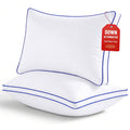 Hotel Collection Pillows Queen Size Set of 2 Bed Pillows 2 Pack Down Alternative Hotel Pillows for Side Sleepers and Back Sleepers Gus... - Hotel Quality Plush Sleeping Pillows - Default Title