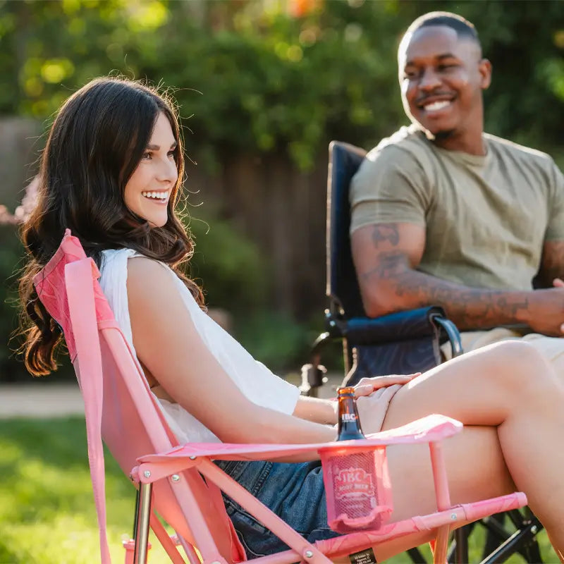 Heavy-Duty Freestyle Kickback Rocker - Choice 345 - Freestyle Rocker Portable Outdoor Folding Chair Detail