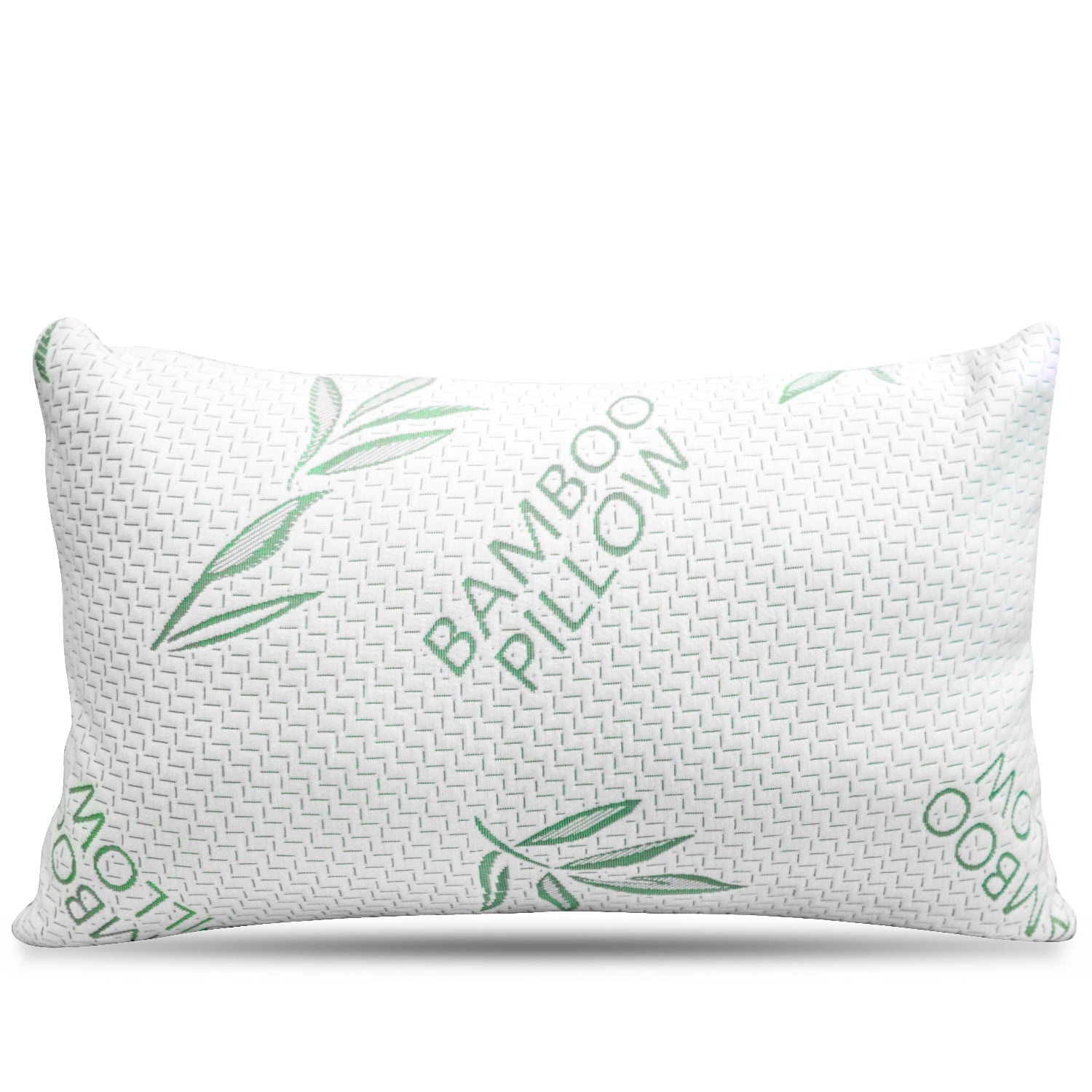 Fluffy Shredded King Size Pillow, Memory Foam Bed Pillows with Washable Pillowcases, King - Decorative Throw Pillow Cushion for Sofa & Bed - Default Title