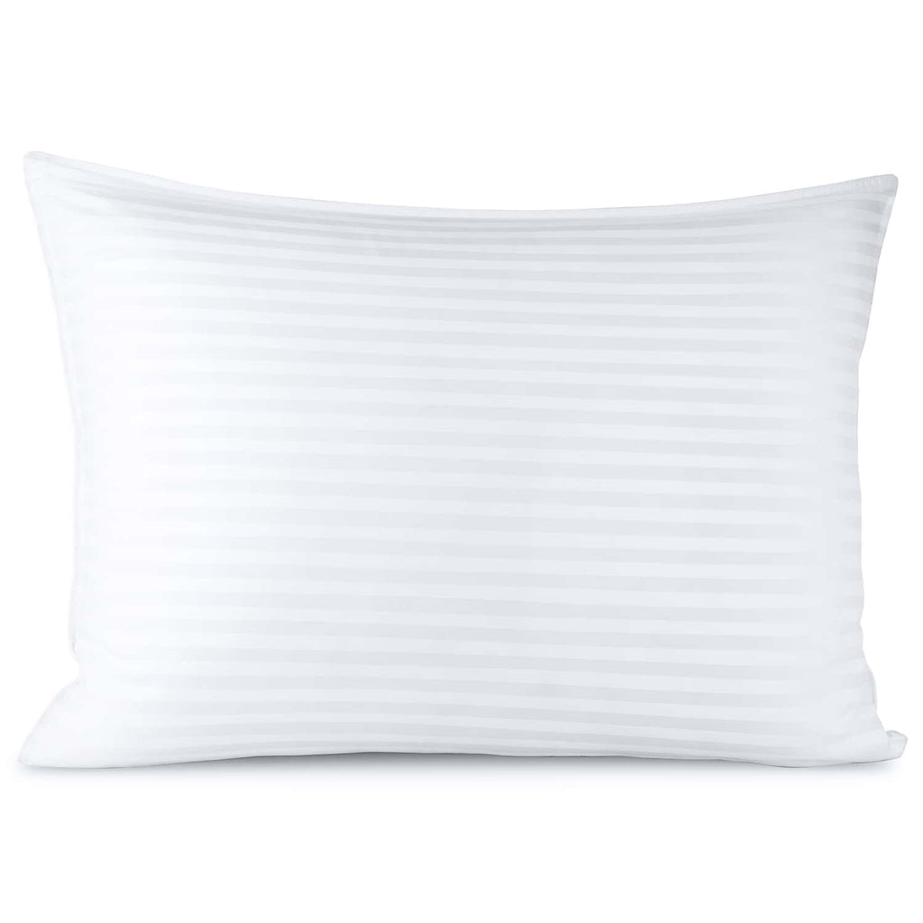 Decorative Plump Down Alternative Pillow, Stanard/Queen Pillows for Bed, Soft Supportive Hotel Quality Pillows - Orthopedic Shredded Foam Bed Pillow Set - Default Title