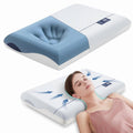 Ergonomic Memory Foam Cooling Memory Foam Bed Pillow for Neck Pain Relief, Two-Sided Cooling Pillow for Back, Stomach and Side Sleepers, Tw... - Decorative Throw Pillow Cushion for Sofa & Bed - Default Title
