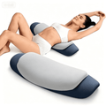 Hotel Collection Lumbar Support Pillow for Bed, Memory Foam Ergonomic Lower Back Support Waist Pillow for Side Back and Stomach Sleepe... - Hotel Quality Plush Sleeping Pillows - Default Title