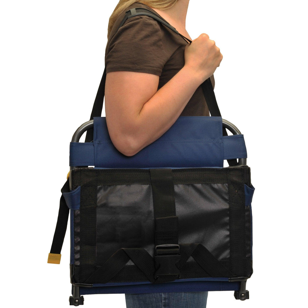 Secure-Hook BleacherBack - Choice 696 - Ergonomic Portable Stadium Seat for Sports Events Detail