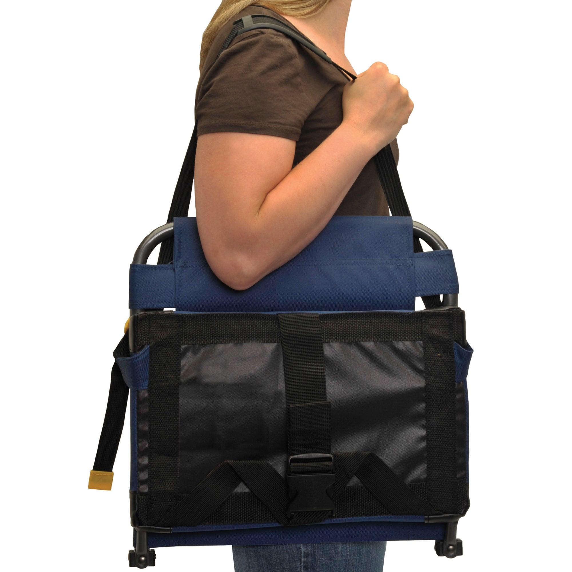 Secure-Hook BleacherBack - Choice 696 - Ergonomic Portable Stadium Seat for Sports Events Detail