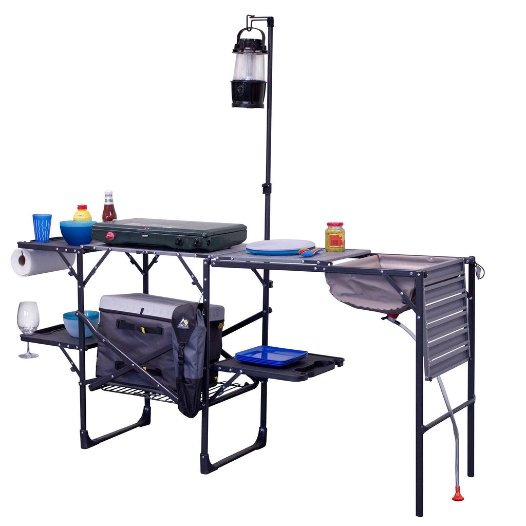 Compact Grilling Master Cook Station - Choice 171 - Multi-Purpose Outdoor Culinary Cooking Set Detail