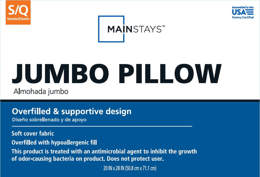 Ergonomic Memory Foam MS Mega Pillow SQ - Ergonomic Memory Foam Pillow for Neck Pain Support - Default Title