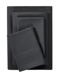 Breathable Luxury Microfiber Bed Sheet Set, Queen, Rich Black, 4 Piece - Luxury Bed Sheet Set with Deep Pockets - Default Title